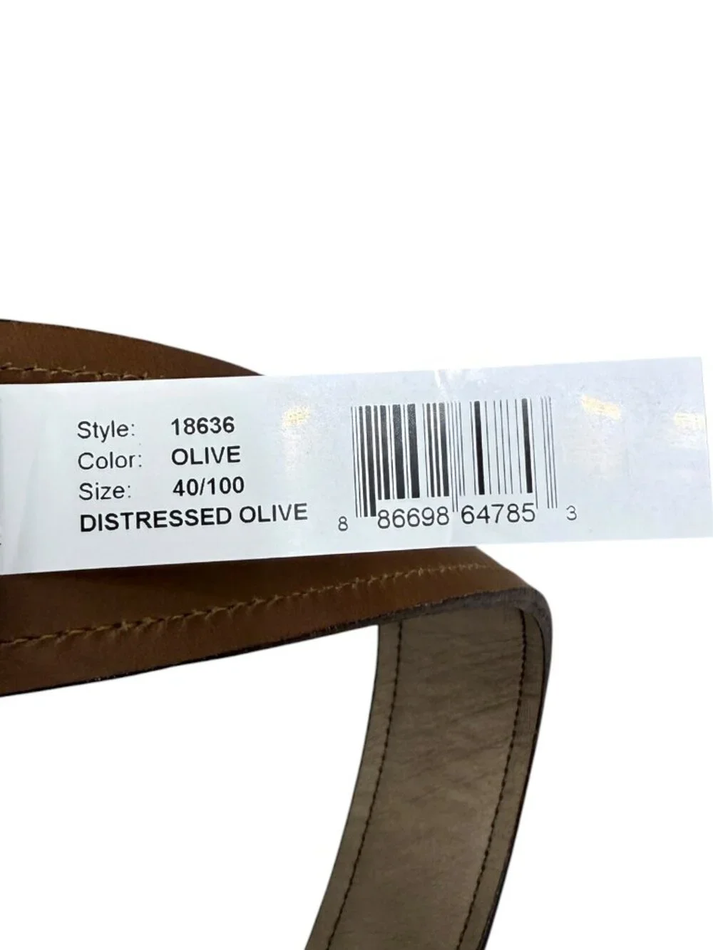 NWT Allen Edmonds Jack Nicklaus Signature Golf Leather Belt Men's Size 40